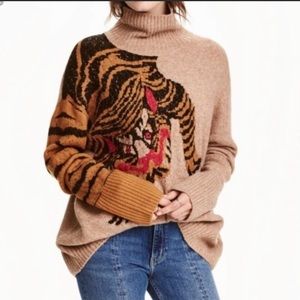 H&M tiger sweater